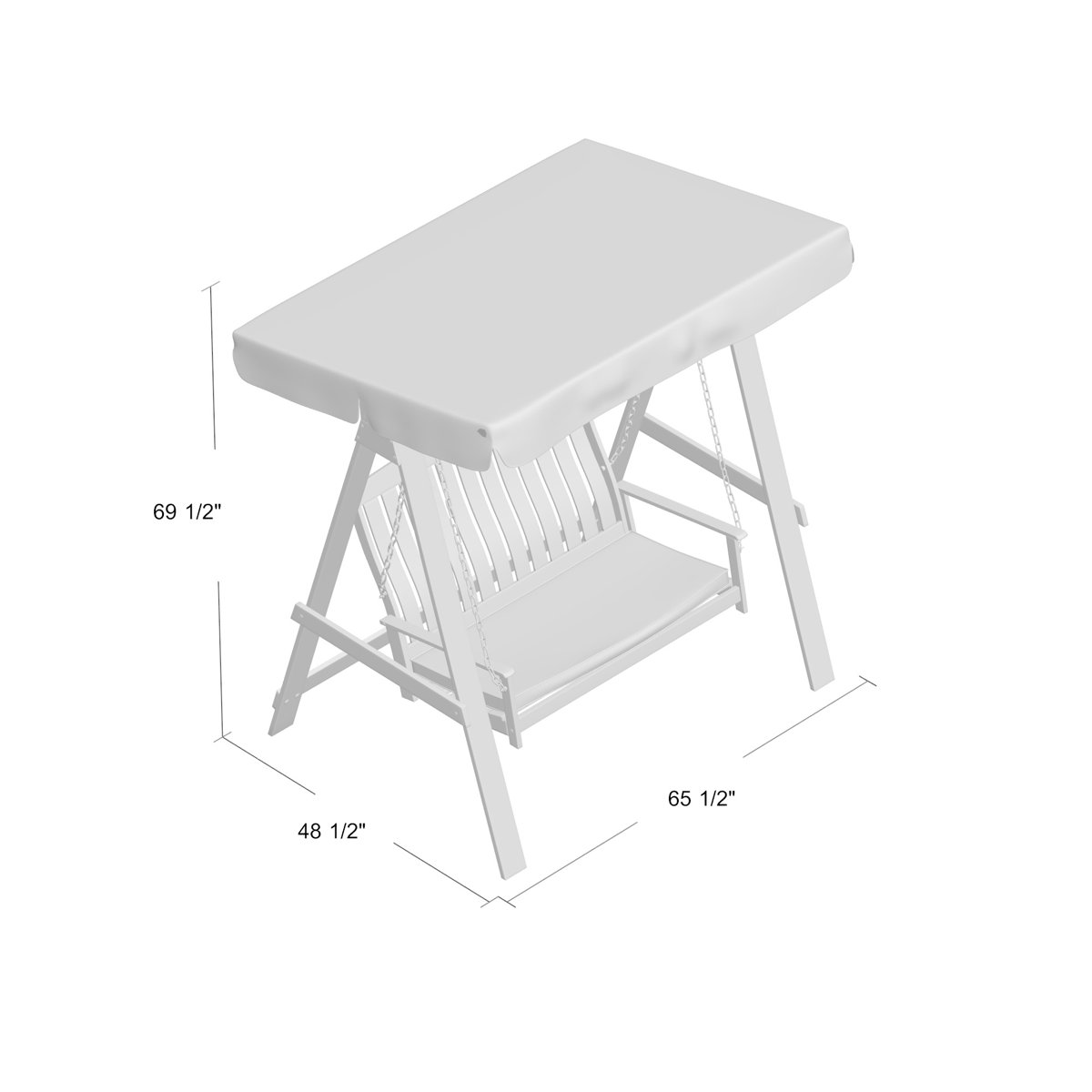 Darby Home Co Peggy Porch Swing with Stand & Reviews Wayfair